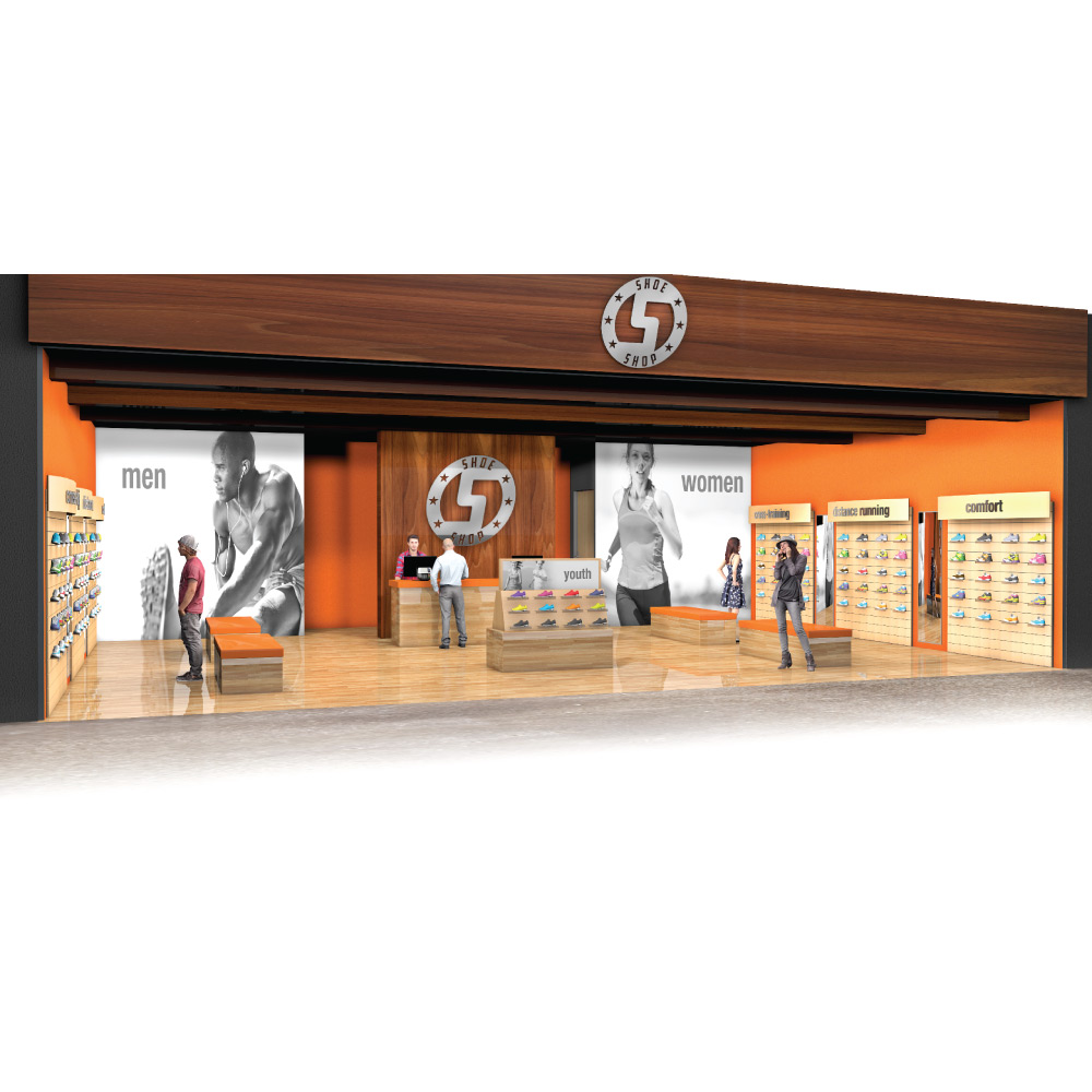store visualization shoe store permanent